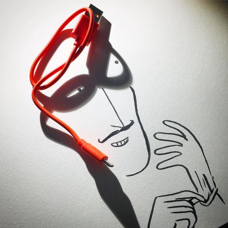 Shadow Art by Vincent Bal