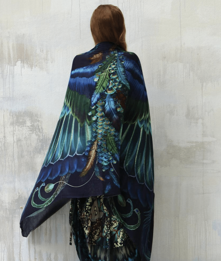 Shovava Shawl Bird Shawl Bird Wrap Feather Shawl