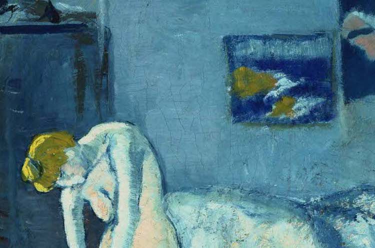 La habitación azul de Pablo Picasso