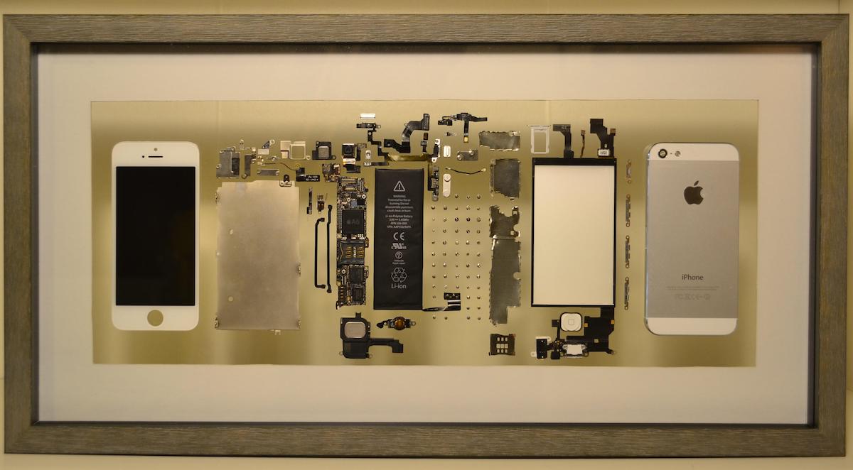 Framed iPhone Parts by TheIncorporeal