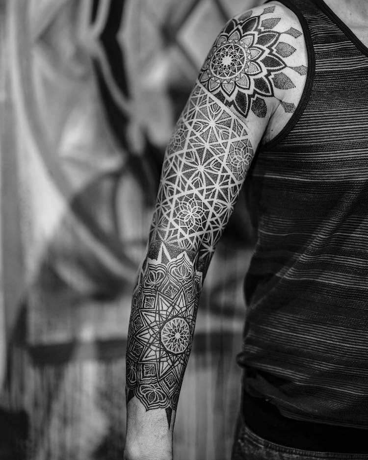 Diseños de tatuajes geométricos