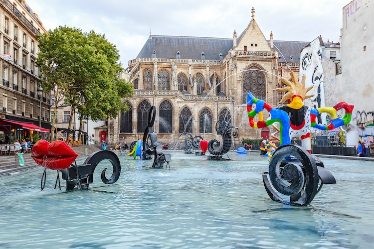 Stravinsky Fountain