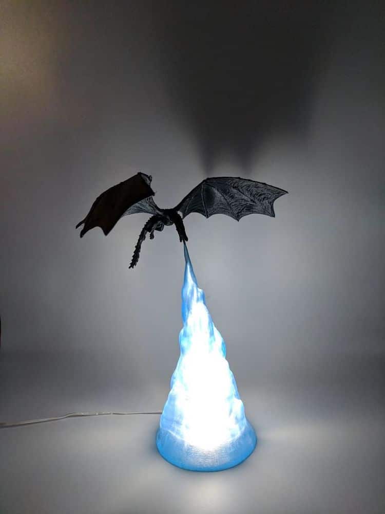 Game of Thrones Dragon Lamp
