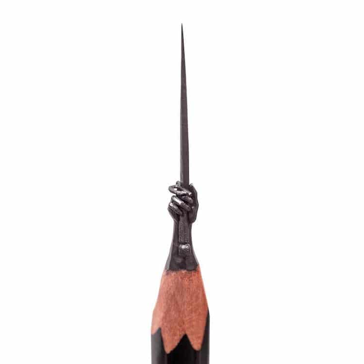 Game of Thrones Pencil Lead Sculptures by Salavat Fidai