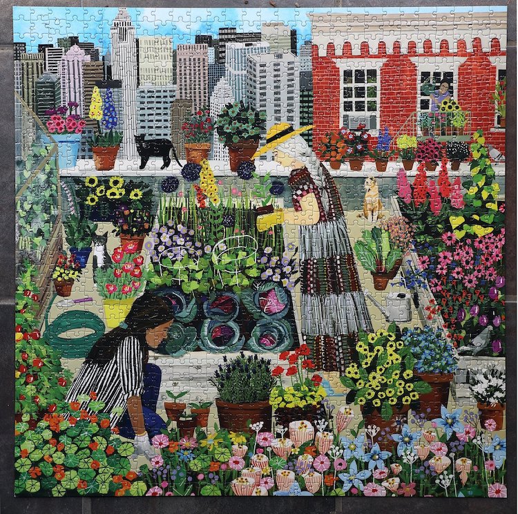 Urban Gardening 1,000 Piece Jigsaw Puzzle
