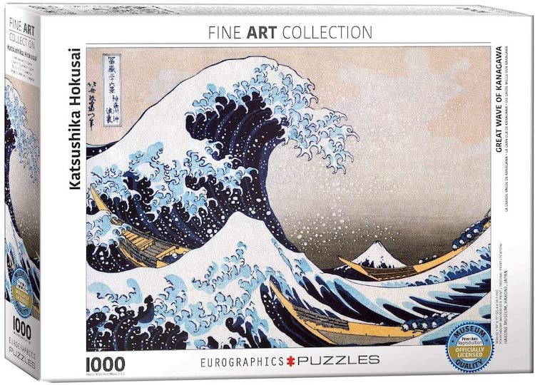 Rompecabezas de 1,000 piezas de 'La gran ola'