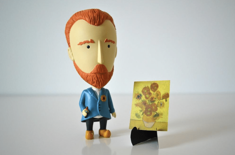 Figura de acción de Van Gogh