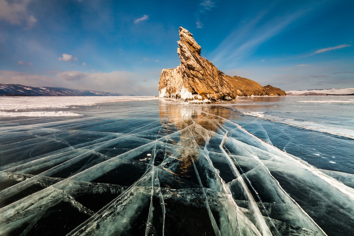 Baikal Lake Lake Baikal Russia FGPO