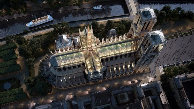 Notre Dame Roof & Spire Concept by Miysis Studio