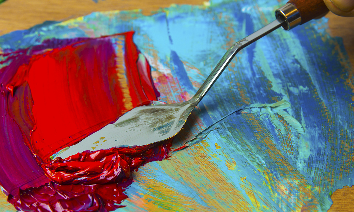 How To Create Beautifully Textured Paintings With Palette Knives