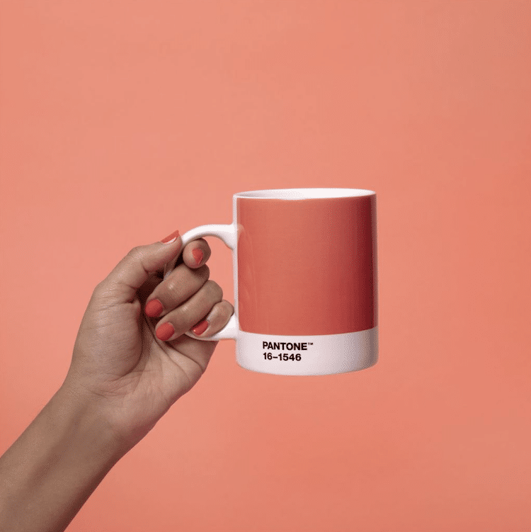 Pantone Color of the Year 2019 Mug Features Living Coral