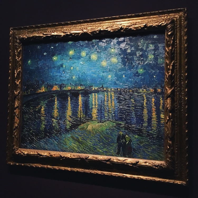 Starry Night Over the Rhone by Van Gogh