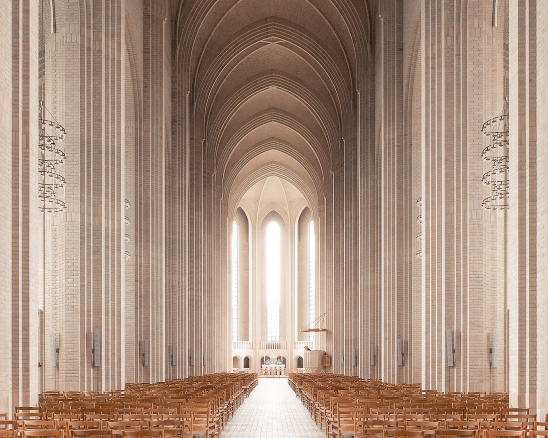 Sacred Spaces por Thibaud Poirier iglesias modernas