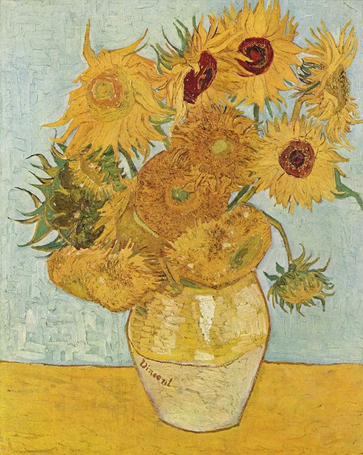 Artistas Europeos Pintura Joyería Van Gogh Night Girasol De 