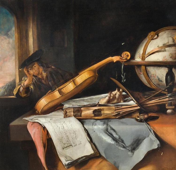 Vanitas Still Life Painting