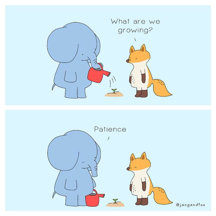 Mental Health Animal Comics by Jangandfox