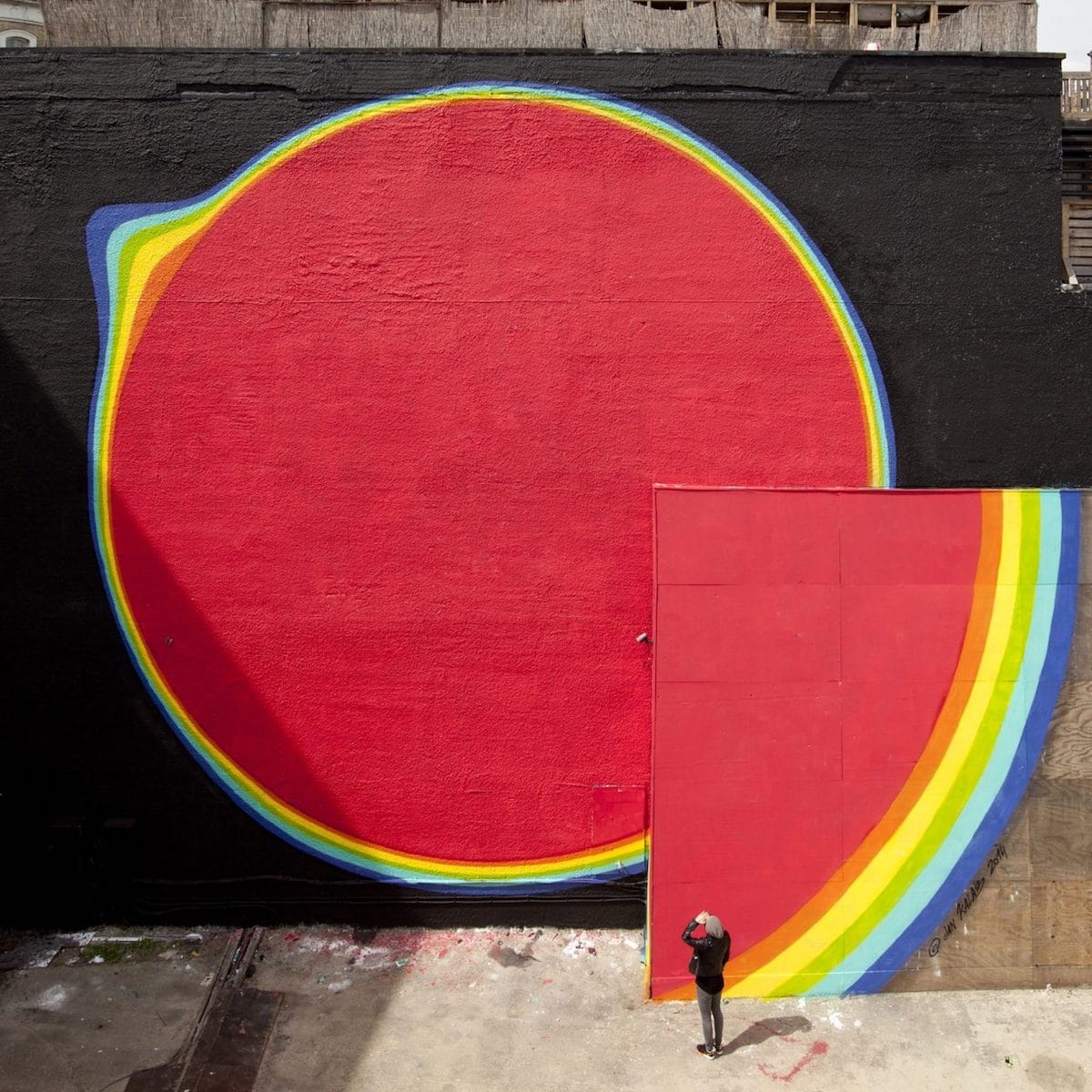 Colorido arte urbano por Jan Kaláb
