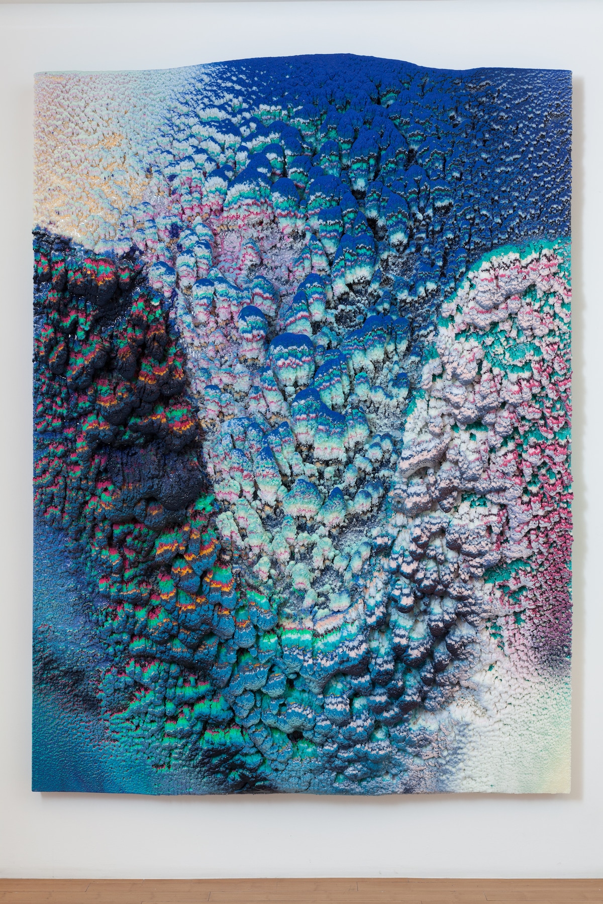 Colorful Wax Paintings by Dylan Gebbia-Richards