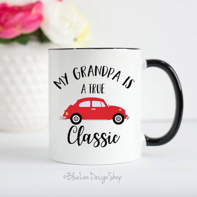 Grandpa Mug by Blue Lion Design Shop