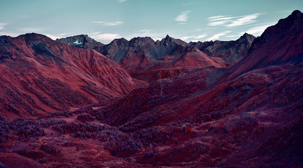 paisajes infrarrojos por Zak van Biljon