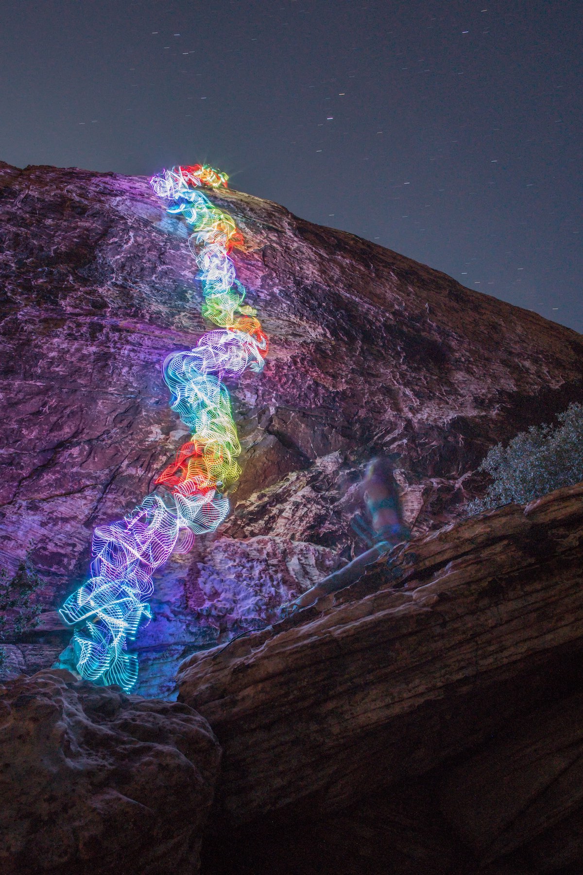 Long Exposure Rock Climbing Photos by Luke Rasmussen