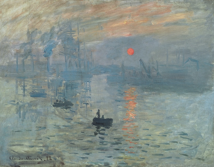 Monet, Impresión, sol naciente