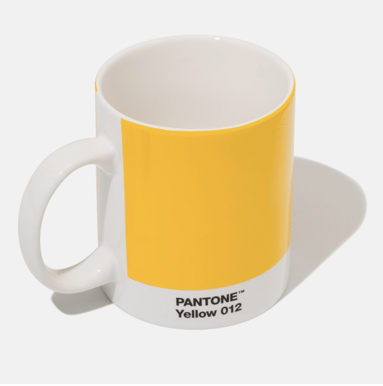 Yellow Pantone Mug