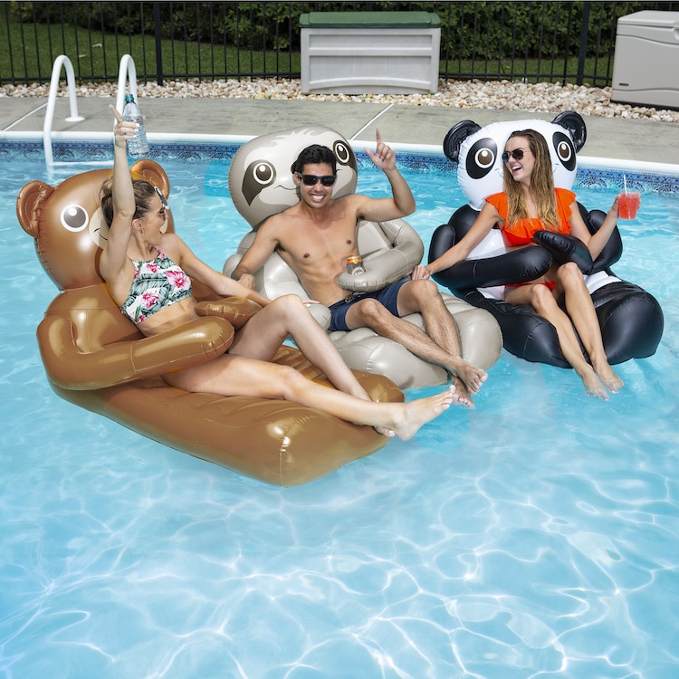 Inflable para alberca de perezoso por Swimways