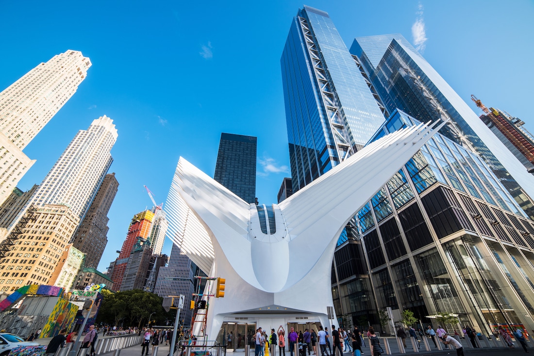 Tomhed låg Pinpoint A Look at the Oculus, a New York City Transportation Hub and 9/11 Tribute