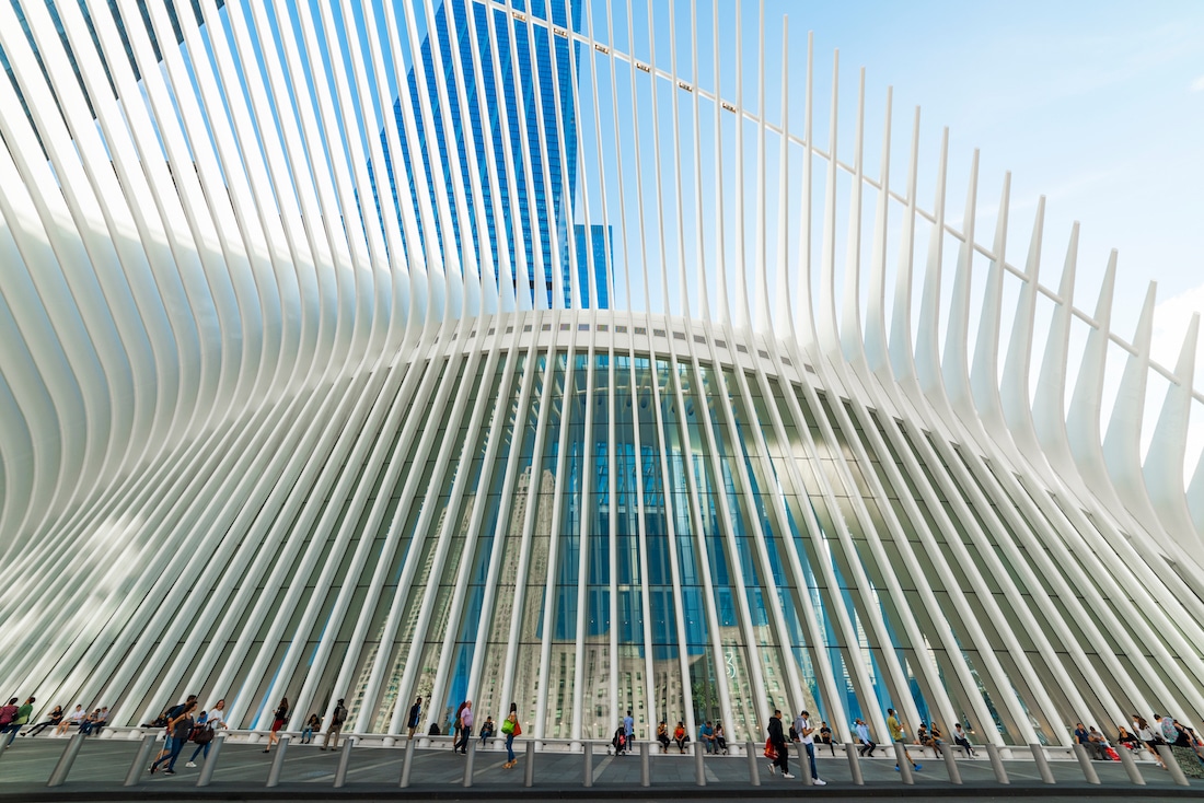 A Look at the Oculus, a New York City Transportation Hub and 9/11 Tribute