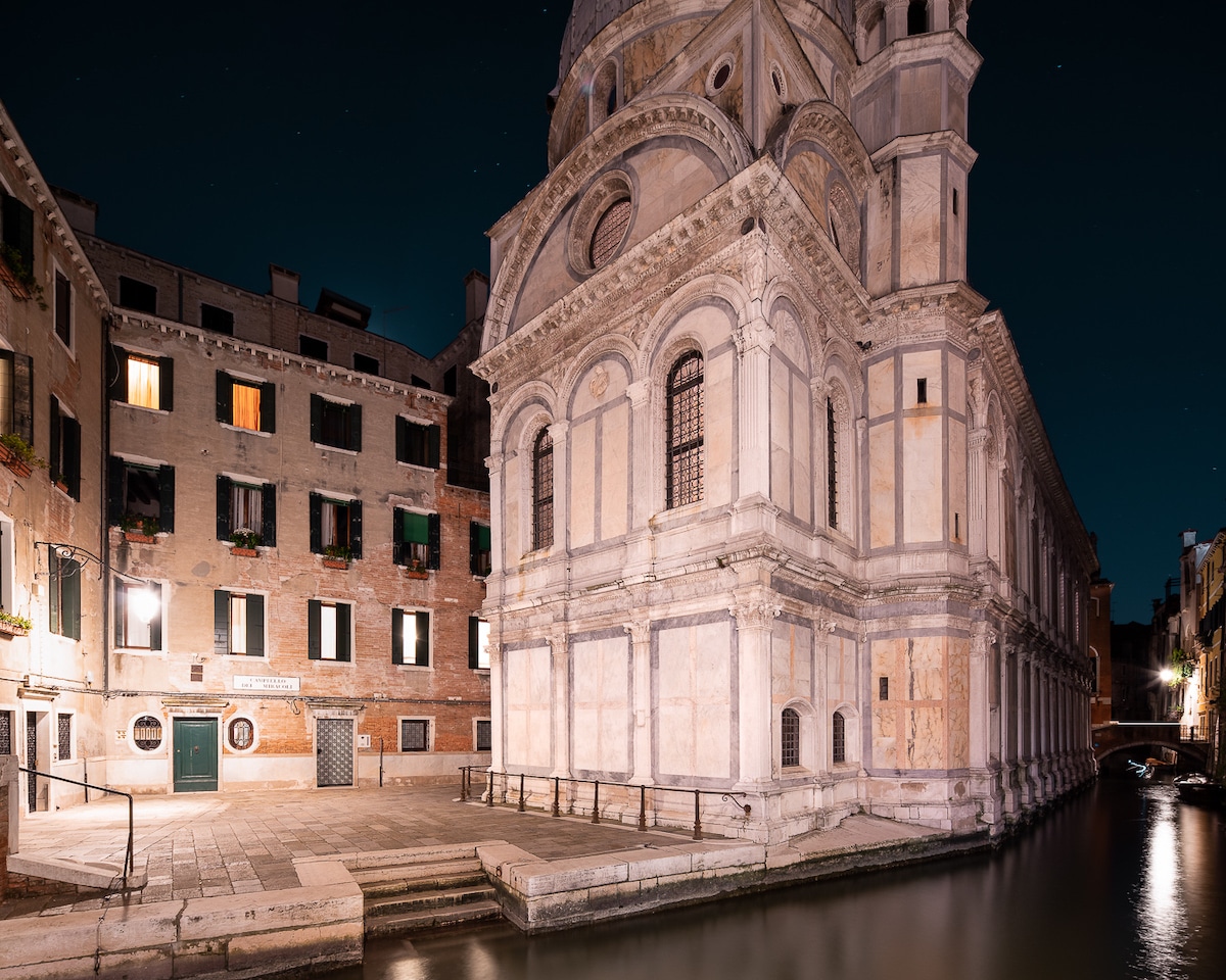 Venecia de noche por Thibaud Poirier