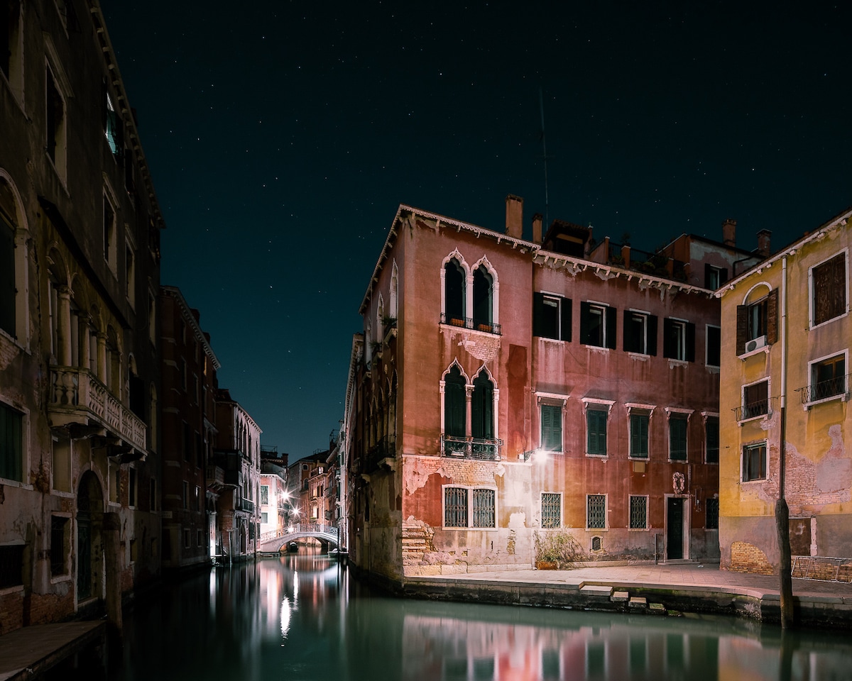 Venice at Night by Thibaud Poirier