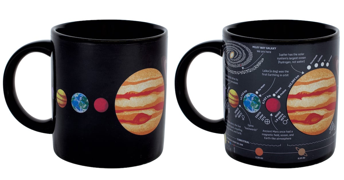 Planet Heat-Changing Mug  Smart and Funny Gifts by UPG – The Unemployed  Philosophers Guild