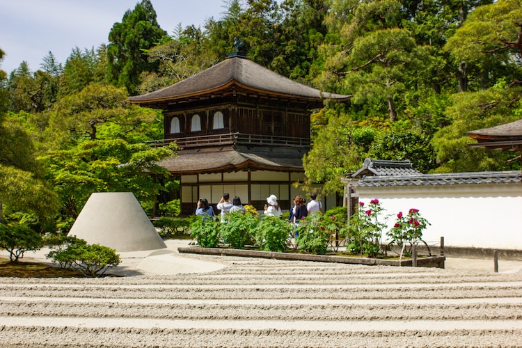 Zen Garden at the Silver Pavilion