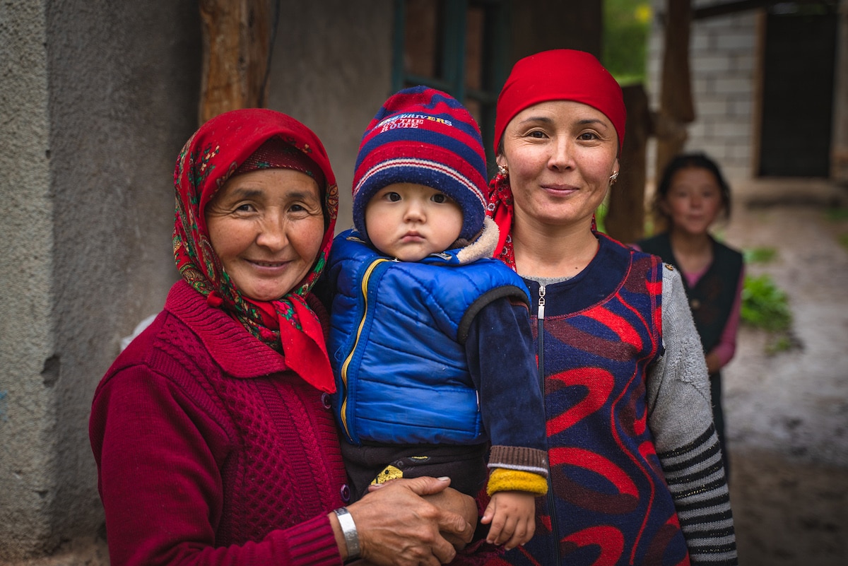 Women and Children in Kyrgyzstan