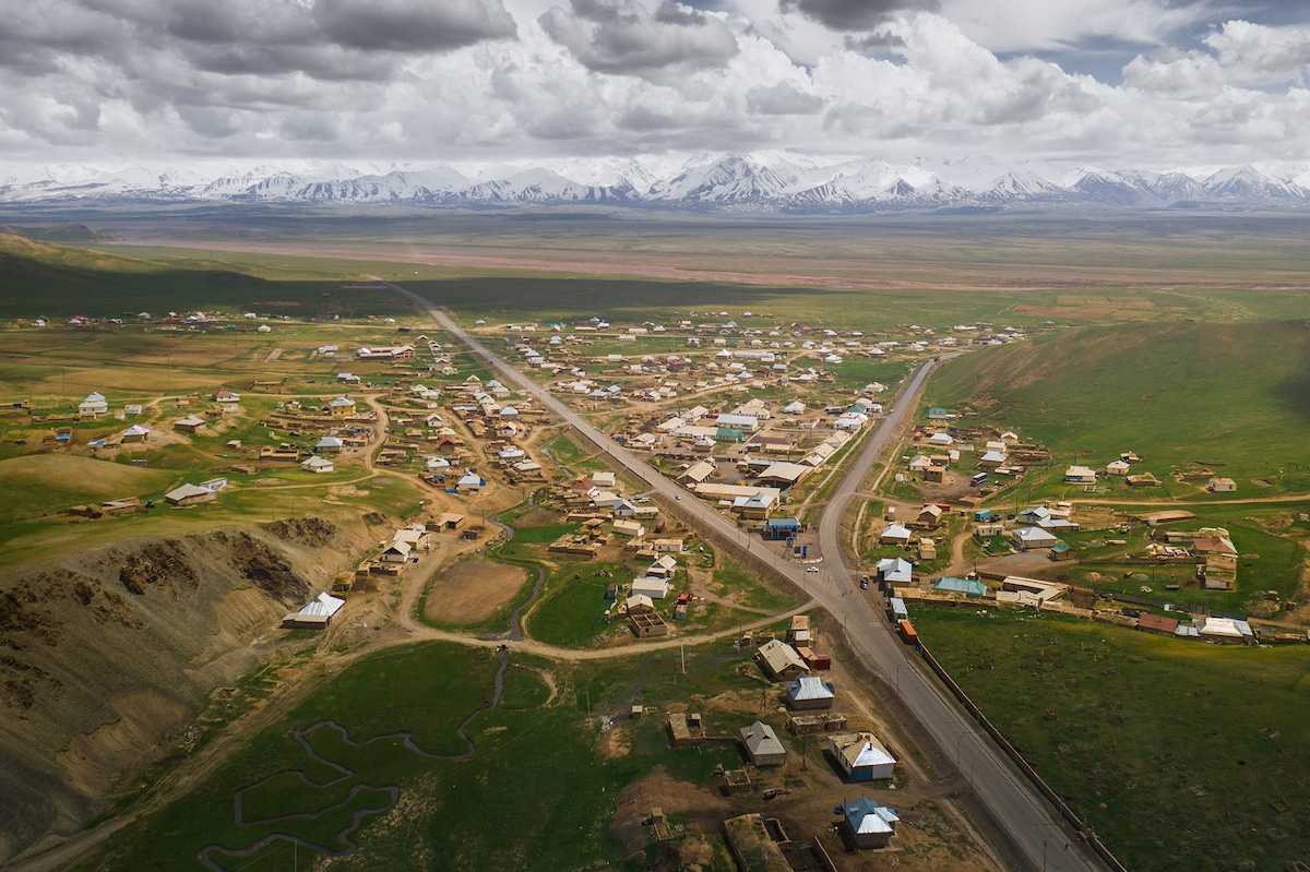 Village in Kyrgyzstan