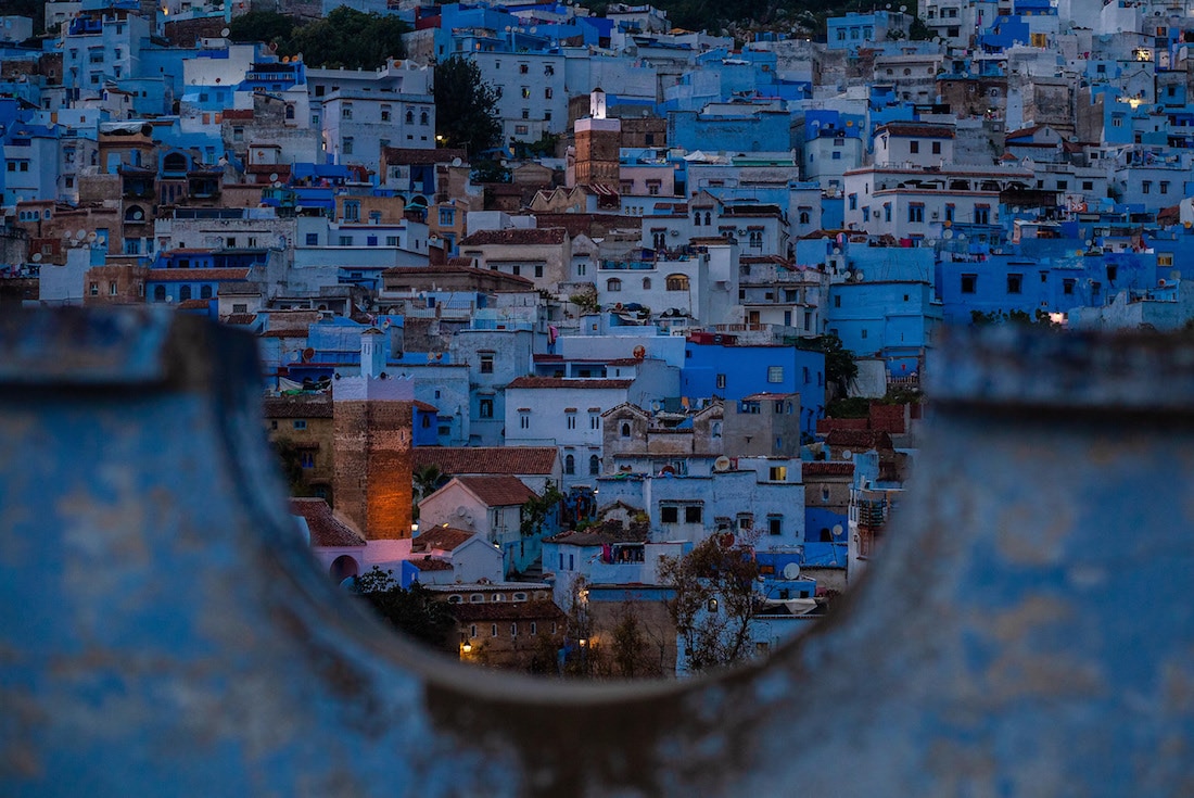 perla azul de marruecos