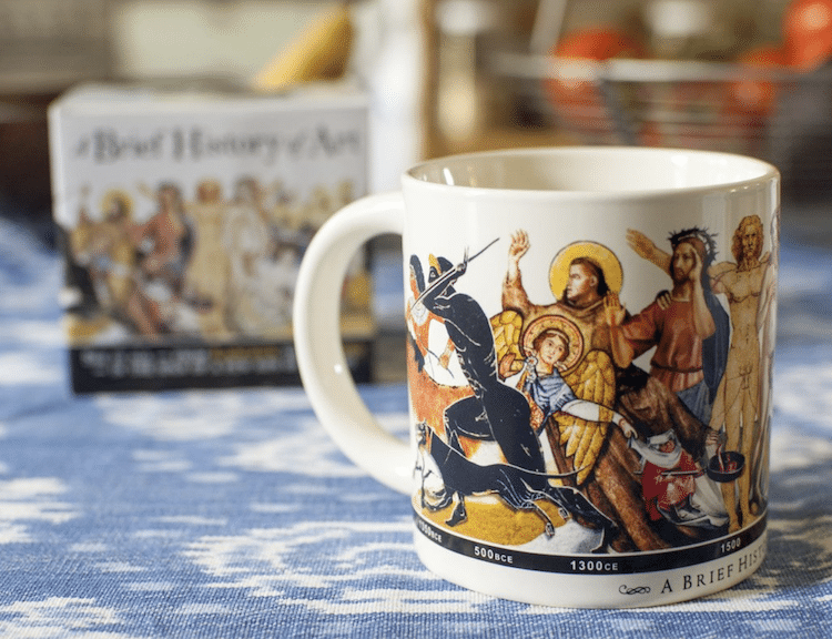 Taza de historia del arte