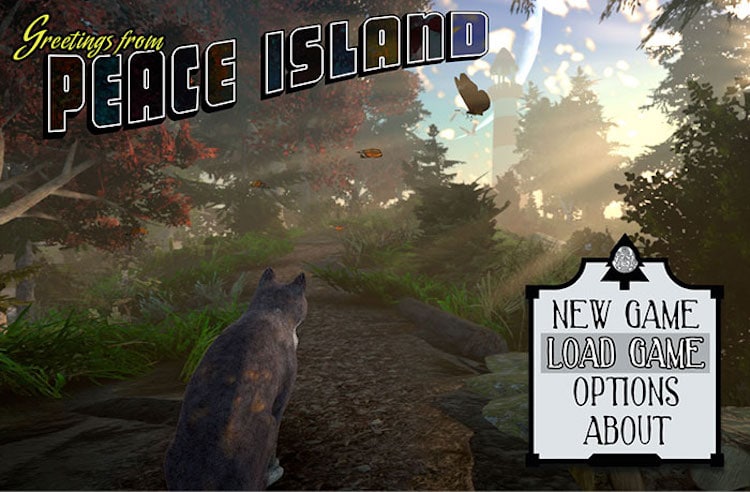 Cat Video Game Peace Island by Eric Blumrich