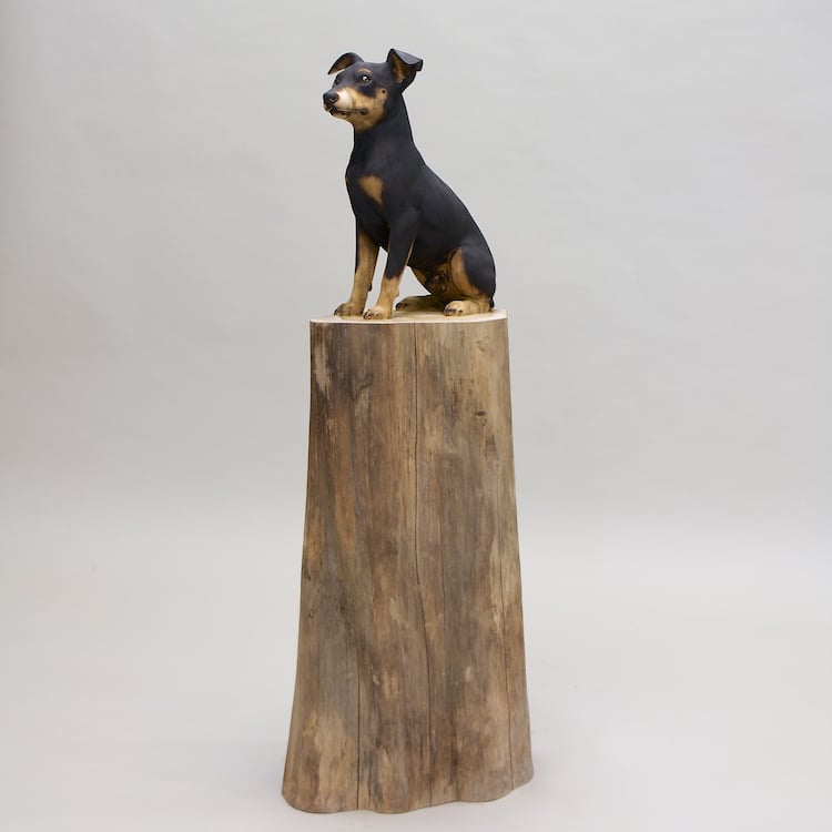 Esculturas de animales de madera por Gerard Mas