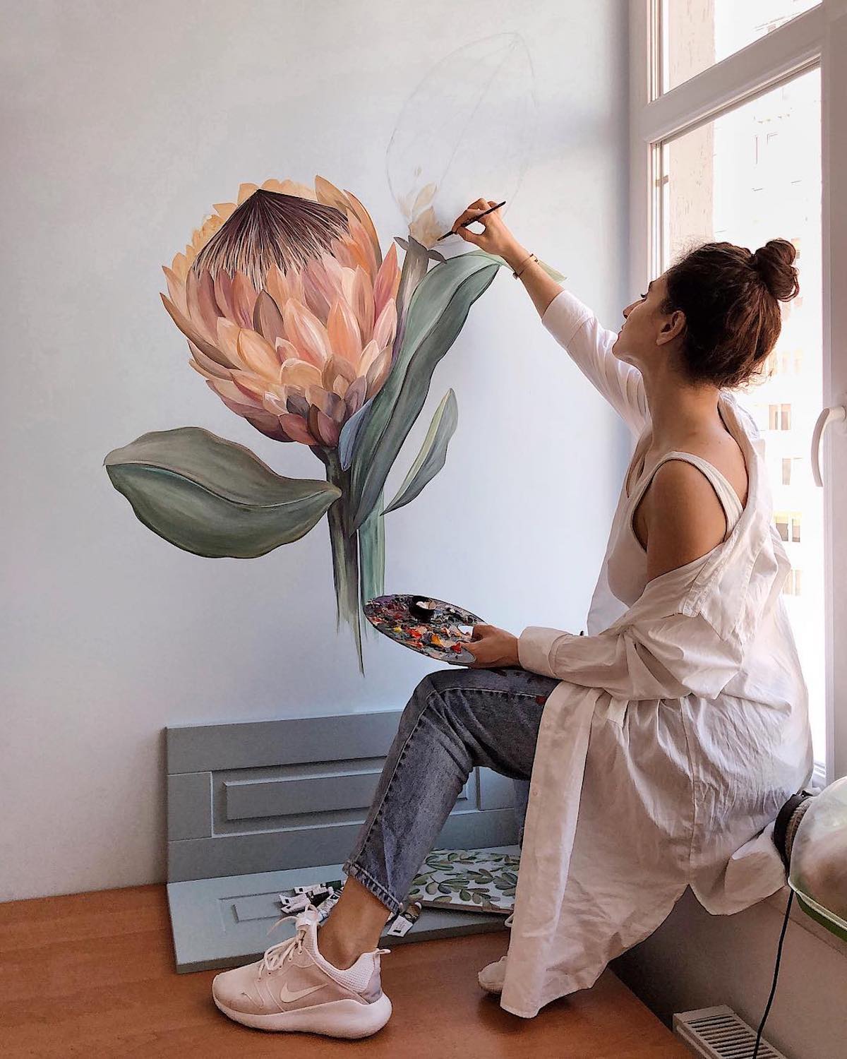 Mural creativo por Lilit Sargsyan