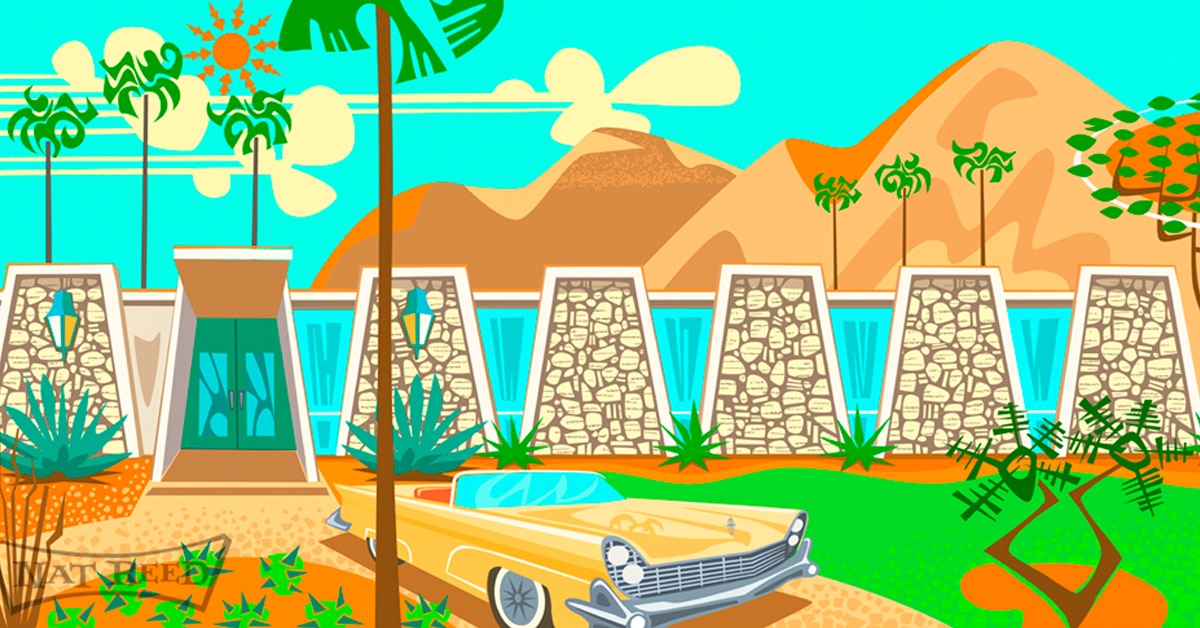 How Odd Jobs Helped Nat Reed Create His Retro-Inspired Illustrations