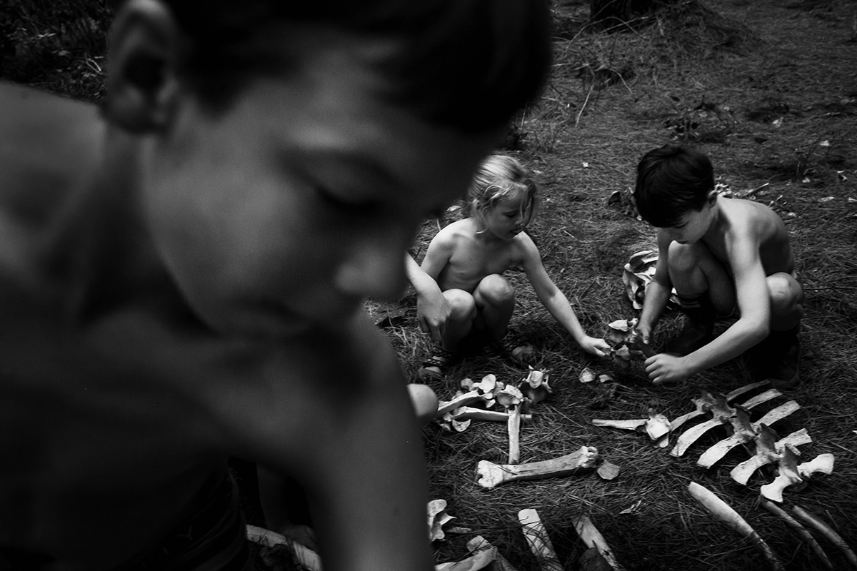 Black and White Children's Photography Captures Life San Screens