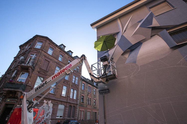 Mind Bending Optical Illusion Murals Turn Buildings Into 3d Abstractions