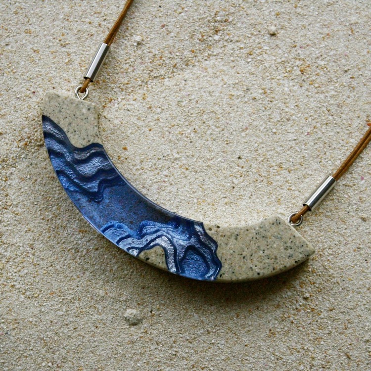 Sand and Resin Jewelry by Britta Boeckmann BoldB