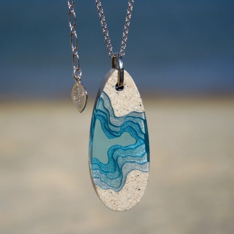 Sand and Resin Jewelry by Britta Boeckmann BoldB