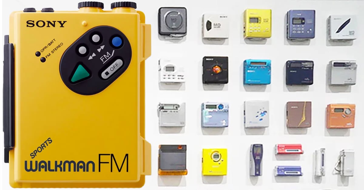 SONY celebra el 40 aniversario del Walkman con una exposición épica