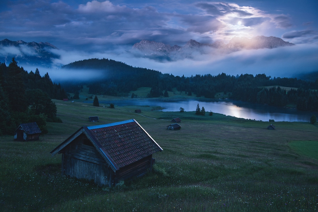 Blue Landscape Photos Capture the Beauty of Nature's Hour