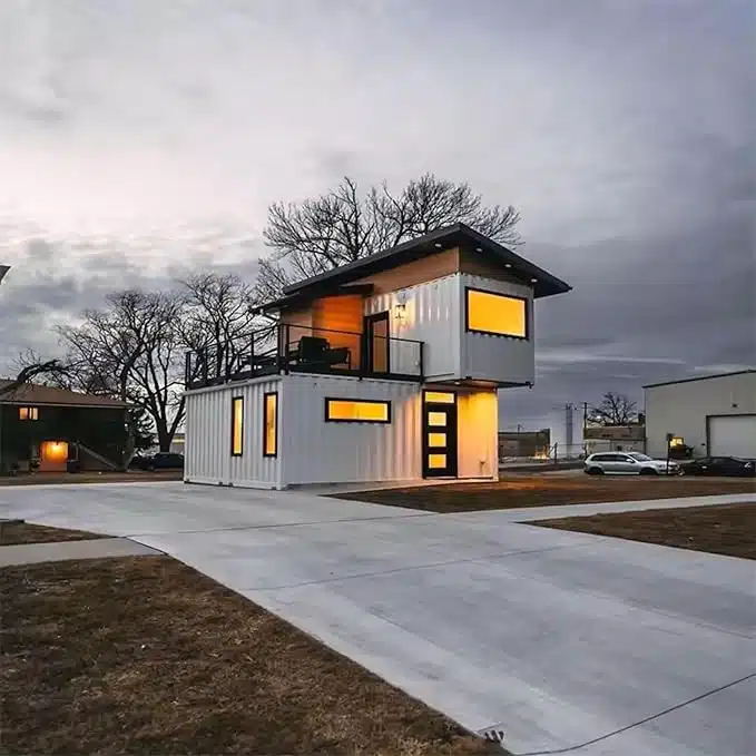 Two Story Container Home