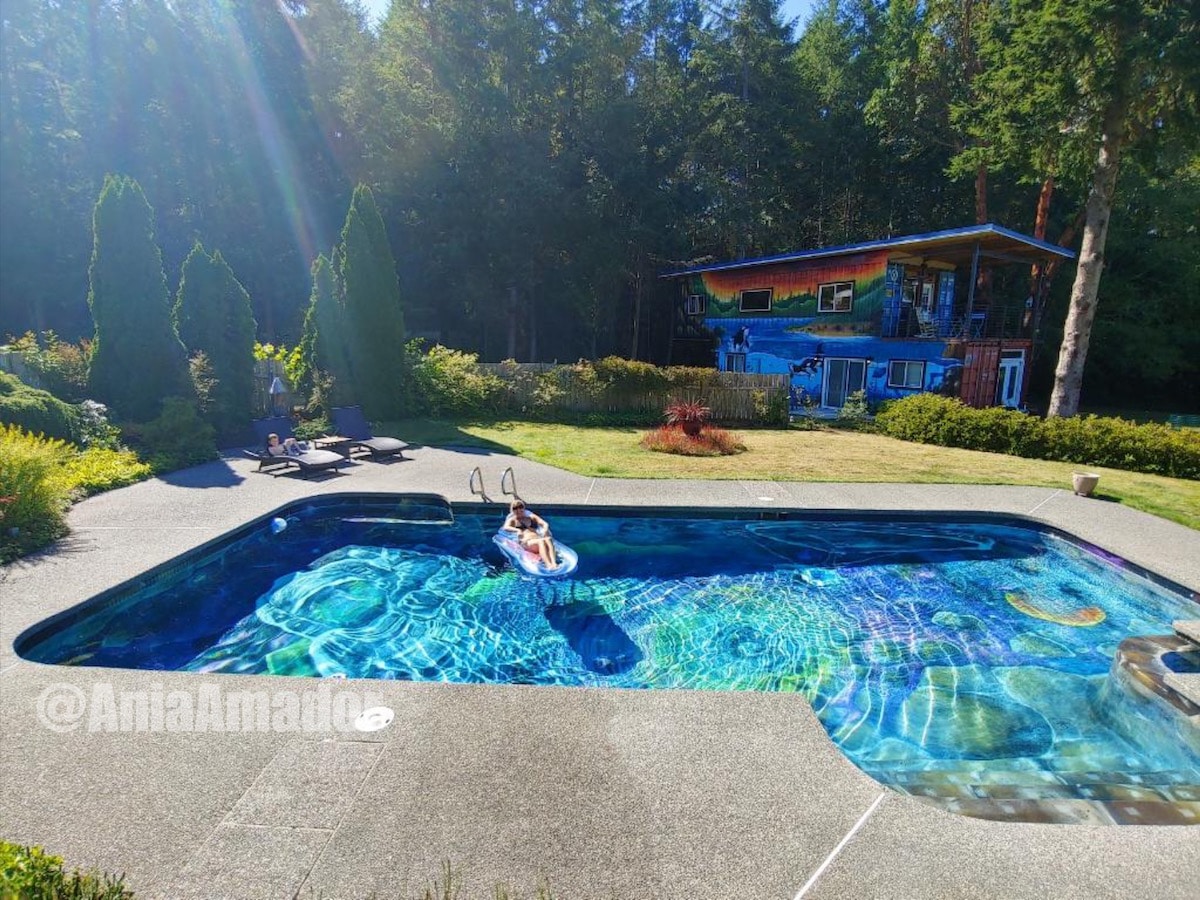 Swimming Pool Mural Design